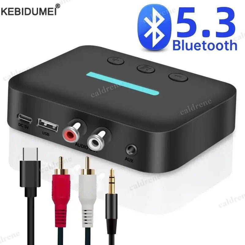 Bluetooth 5.3 Audio Receiver with RCA AUX USB Adapter – view 2