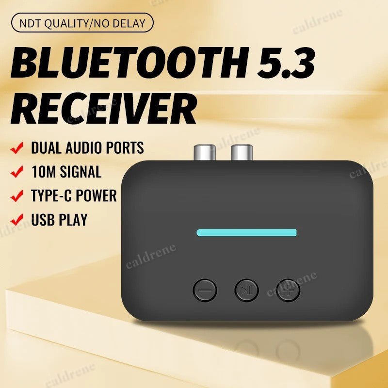 Bluetooth 5.3 Audio Receiver with RCA AUX USB Adapter – view 6