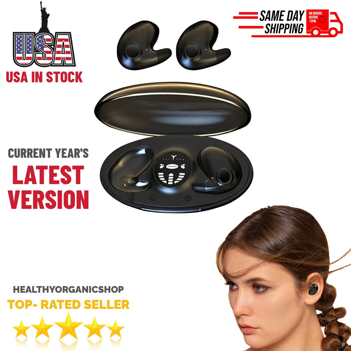 Bluetooth 5.3 True Wireless Earbuds – Caldrene