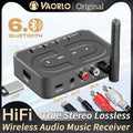 Bluetooth 6.0 Audio Receiver Adapter for Wireless HiFi Sound