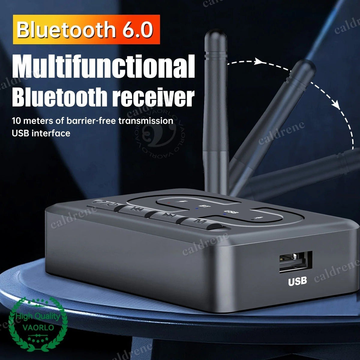 Bluetooth 6.0 Audio Receiver Adapter for Wireless HiFi Sound – view 4