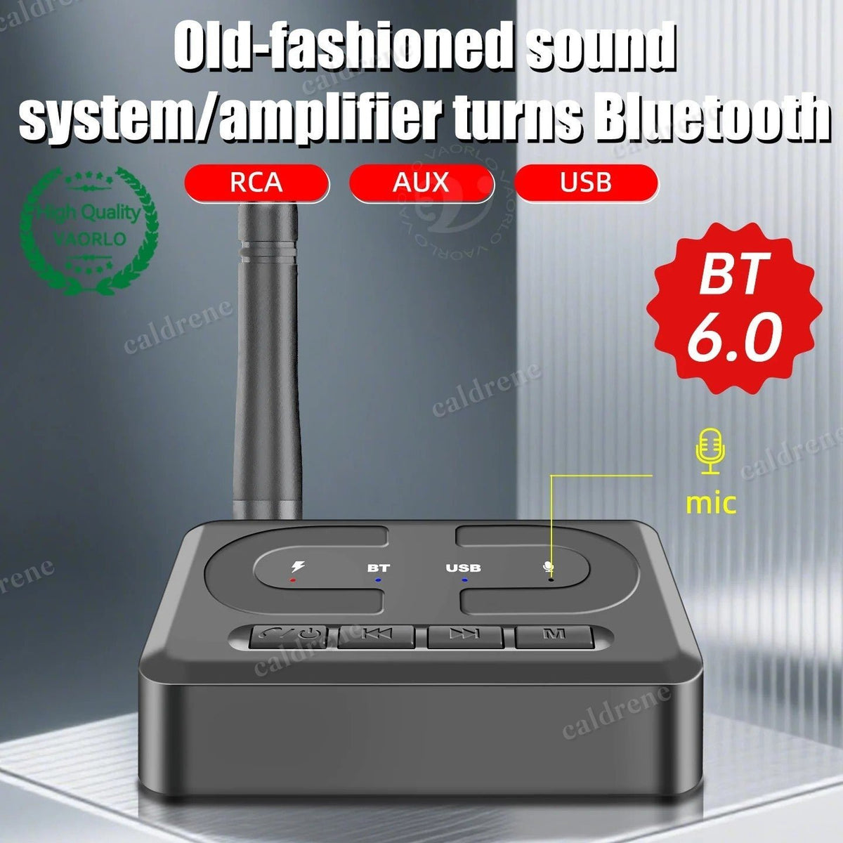 Bluetooth 6.0 Audio Receiver Adapter for Wireless HiFi Sound – view 5