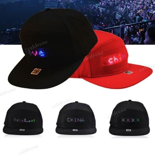 Bluetooth LED Cap with Detachable Screen – view 6