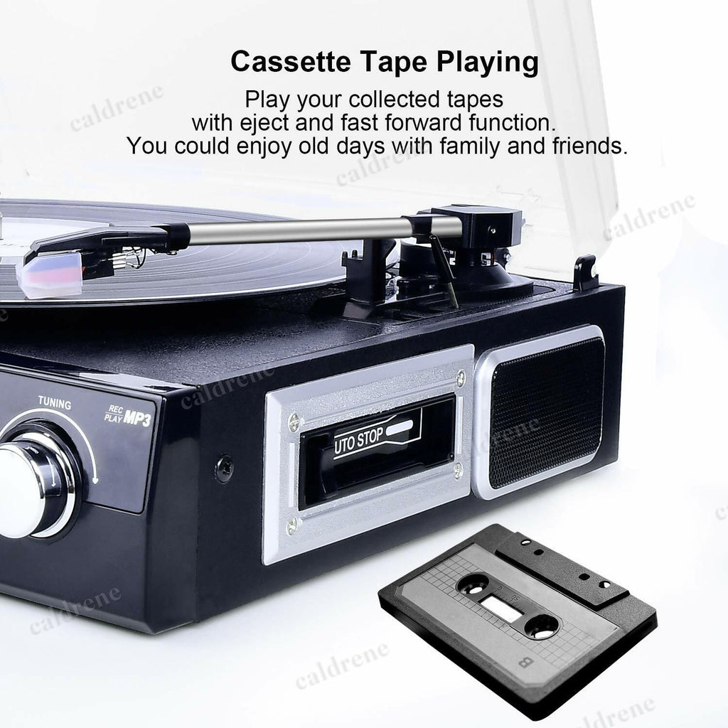 Bluetooth Record Player with Stereo Speakers – view 5