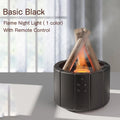 Bonfire Shaped Diffuser for Essential Oils – Black / Basic