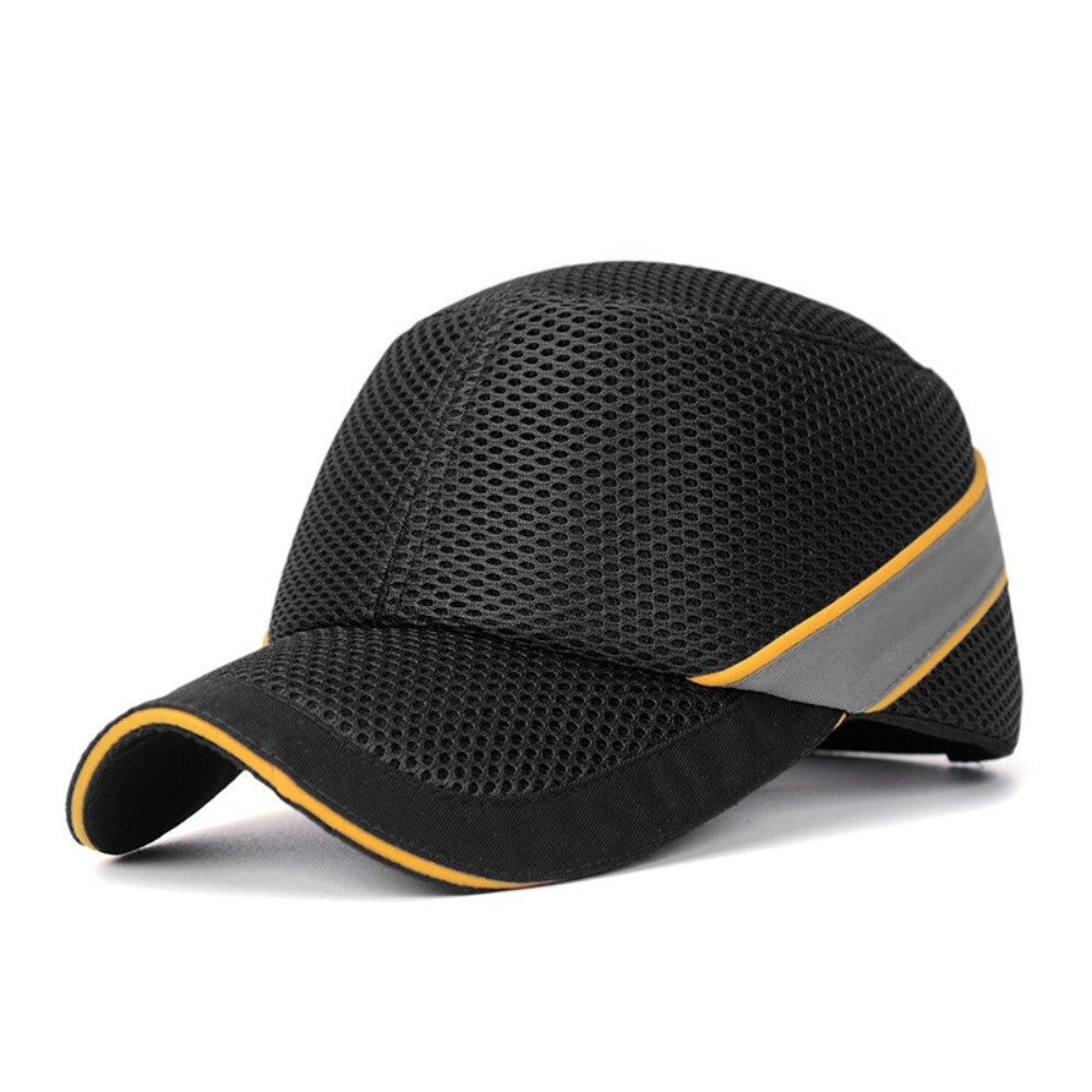 Bump Cap for Work Safety - Comfortable Head Protection Hat – Black
