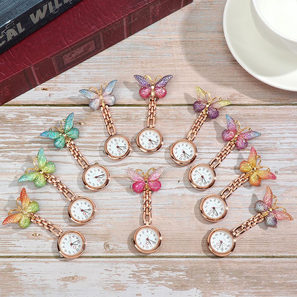 Butterfly Shape Pocket Watch for Nurses and Doctors