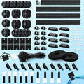 Cable Management Kit, 173 Pieces