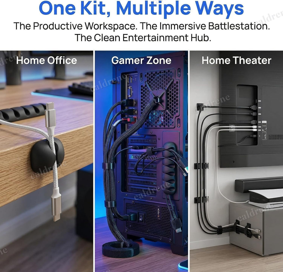 Cable Management Kit, 173 Pieces – view 2