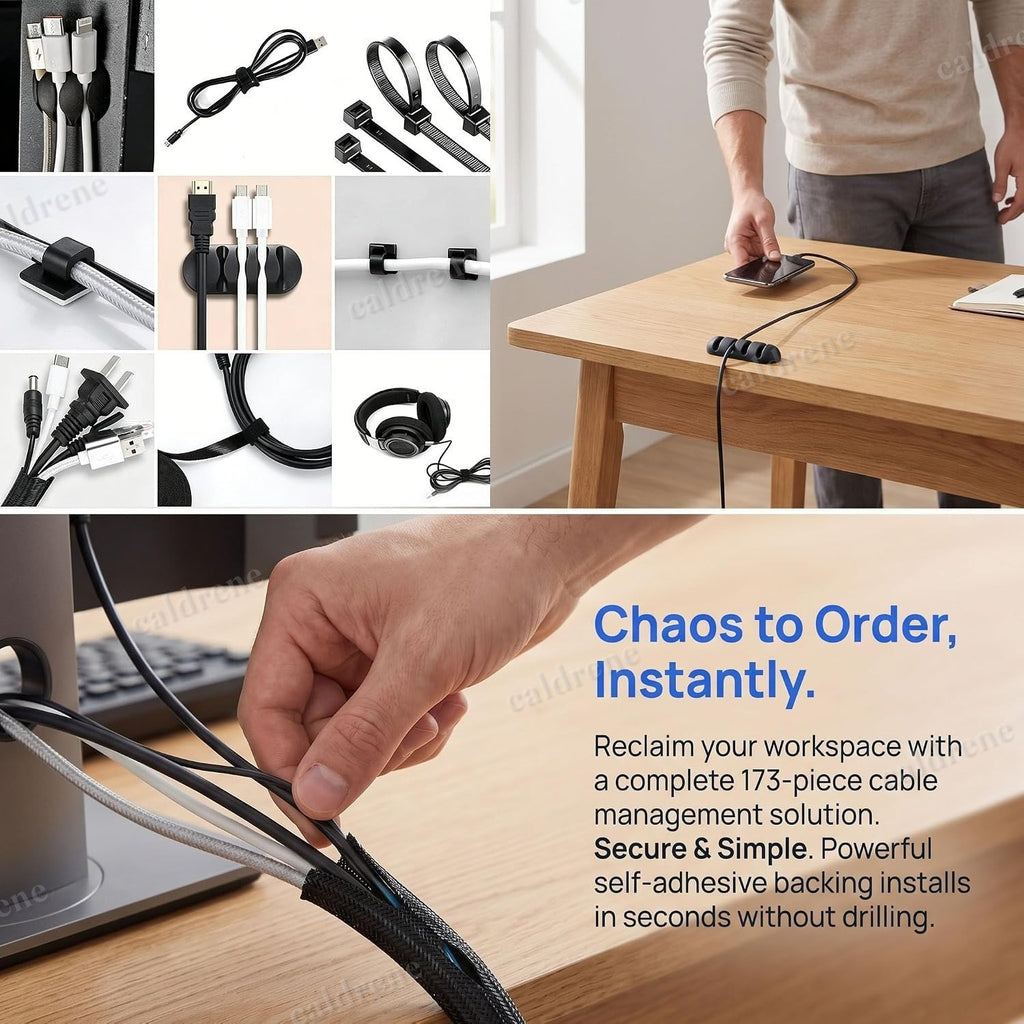 Cable Management Kit, 173 Pieces – view 5