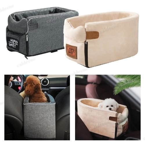 Caldrene Console Pet Seat for Small Dogs & Cats – view 3