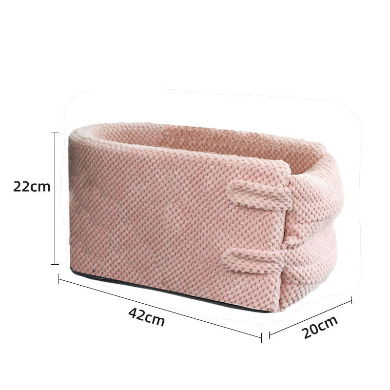 Caldrene Console Pet Seat for Small Dogs & Cats – Pink / Standard