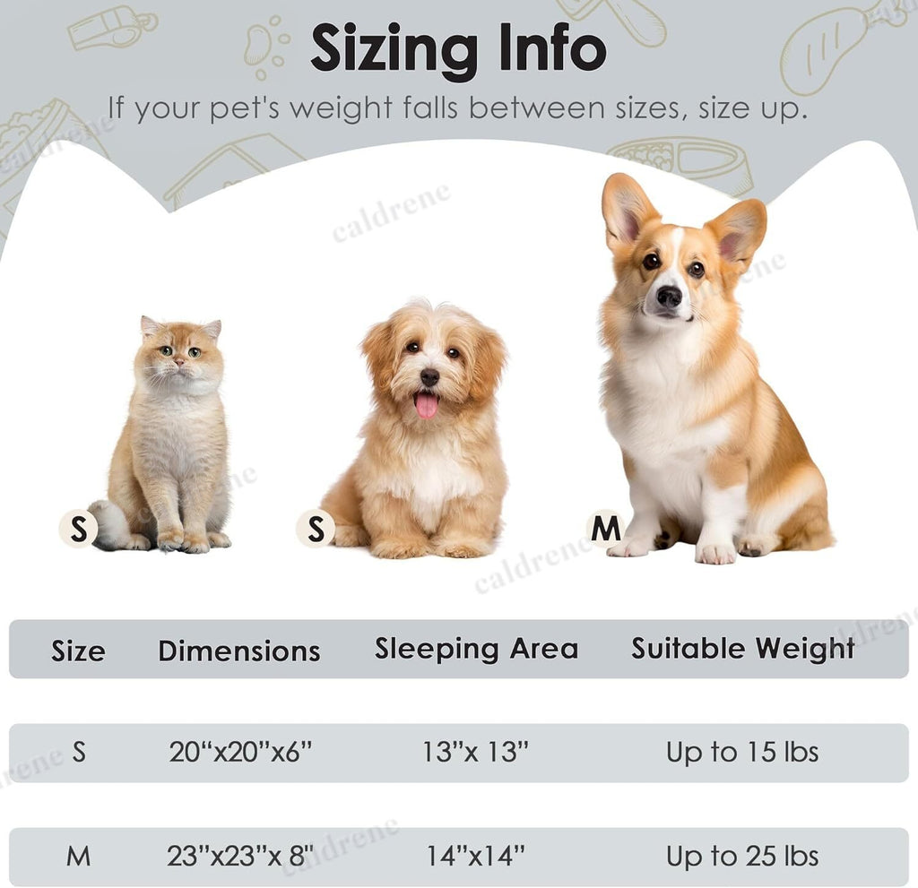 Calming Donut Bed for Cats and Small Dogs, 20 in – view 2