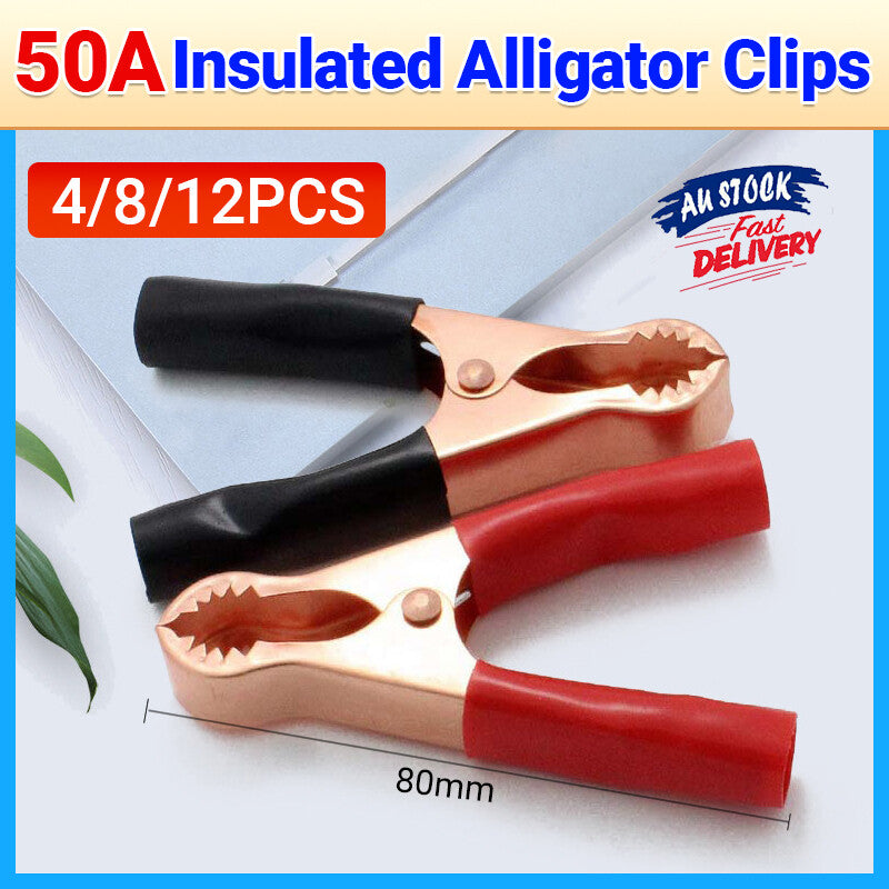 Car Battery Alligator Clips for Electrical Tasks