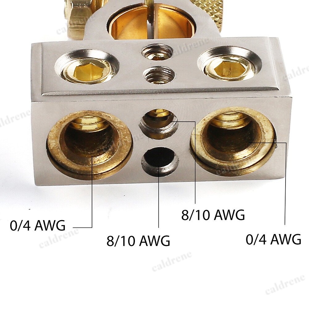 Car Battery Terminal Clamp Post 1/0 2 4 8 Gauge – view 5