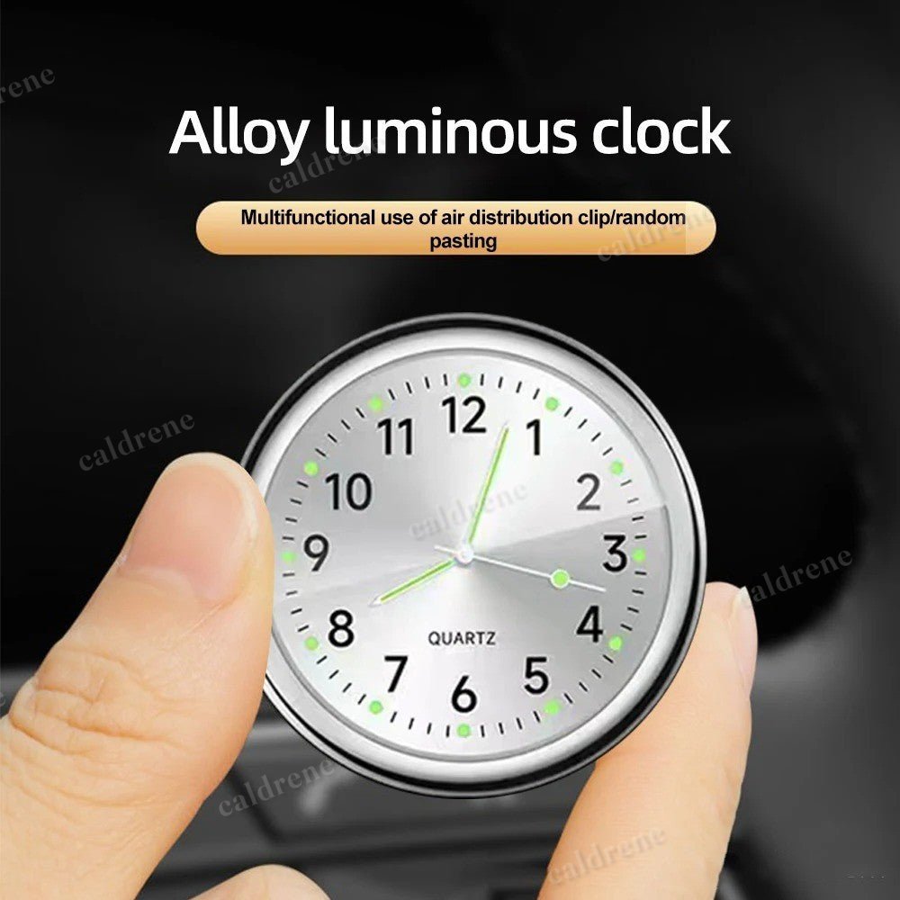 Car Clock Luminous Automobiles Internal Stick-On Mini Digital Watch Mechanics Qu – view 3