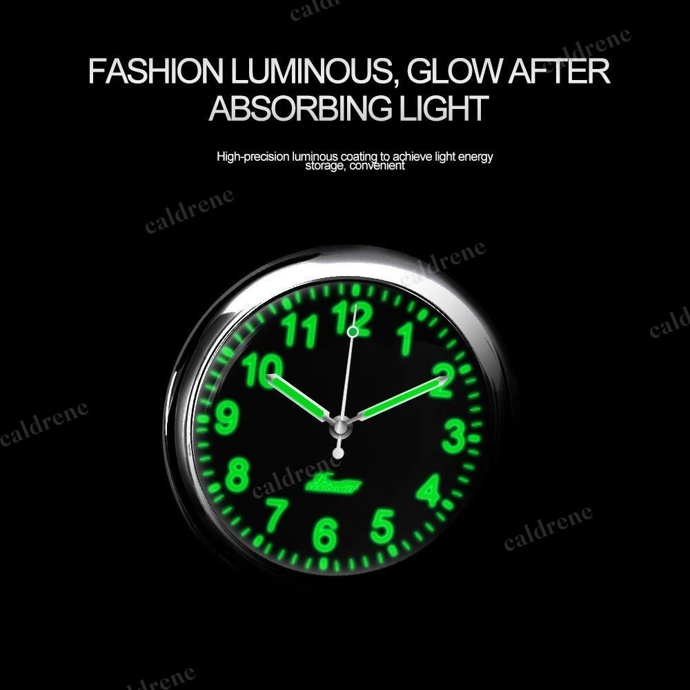 Car Clock Luminous Automobiles Internal Stick-On Mini Digital Watch Mechanics Qu – view 6