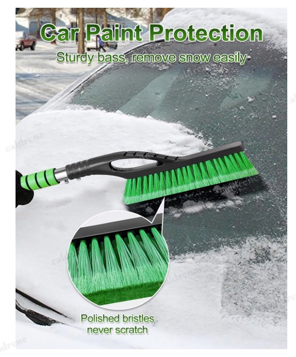 Car Ice Scraper and Snow Brush – view 3