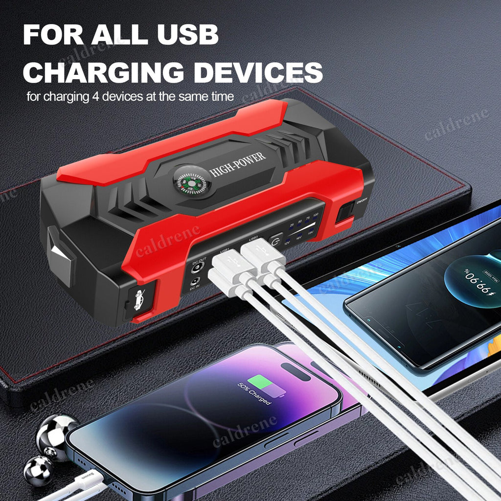 Car Jump Starter Power Bank, 12V Battery Booster – view 5