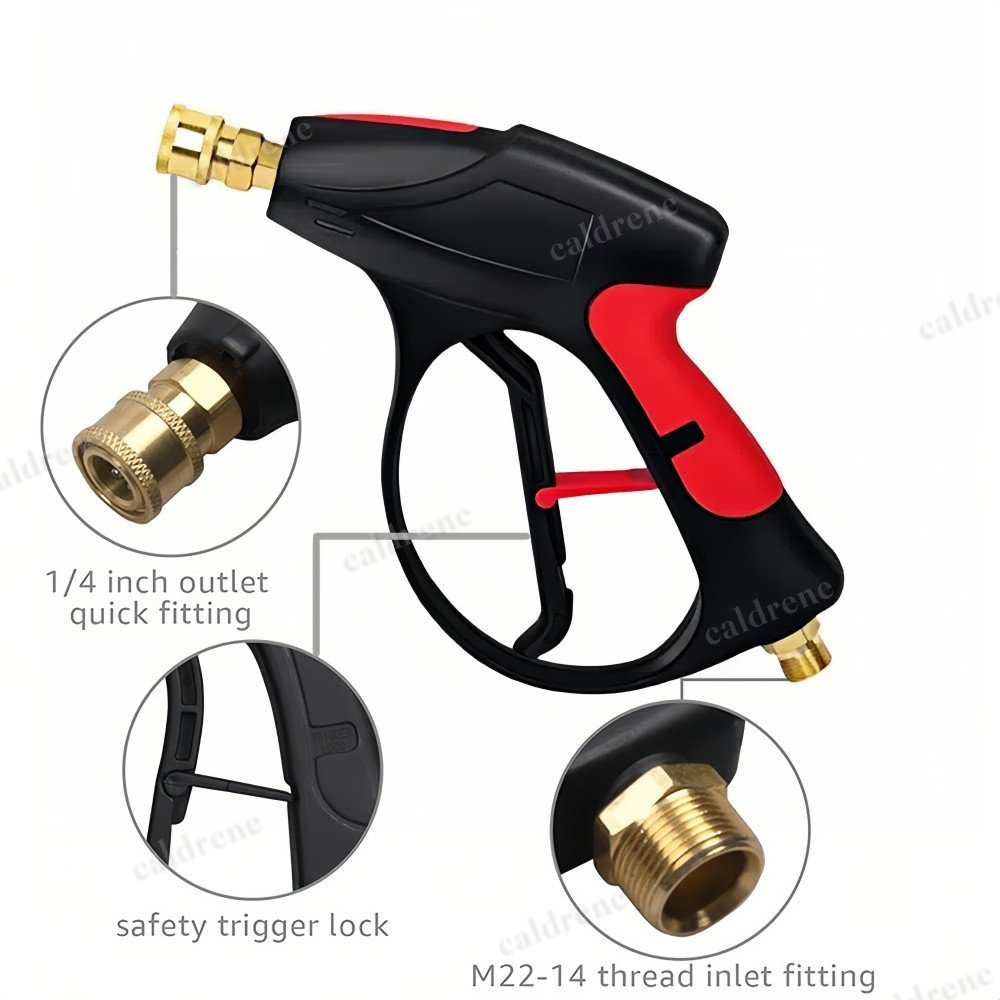 Car Wash Foam Cannon Sprayer Gun with Nozzles – view 3