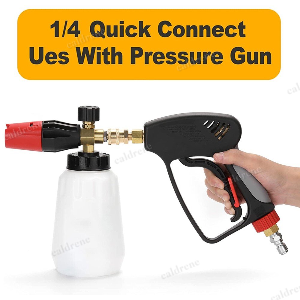 Car Wash Foam Cannon Sprayer Gun with Nozzles – view 4