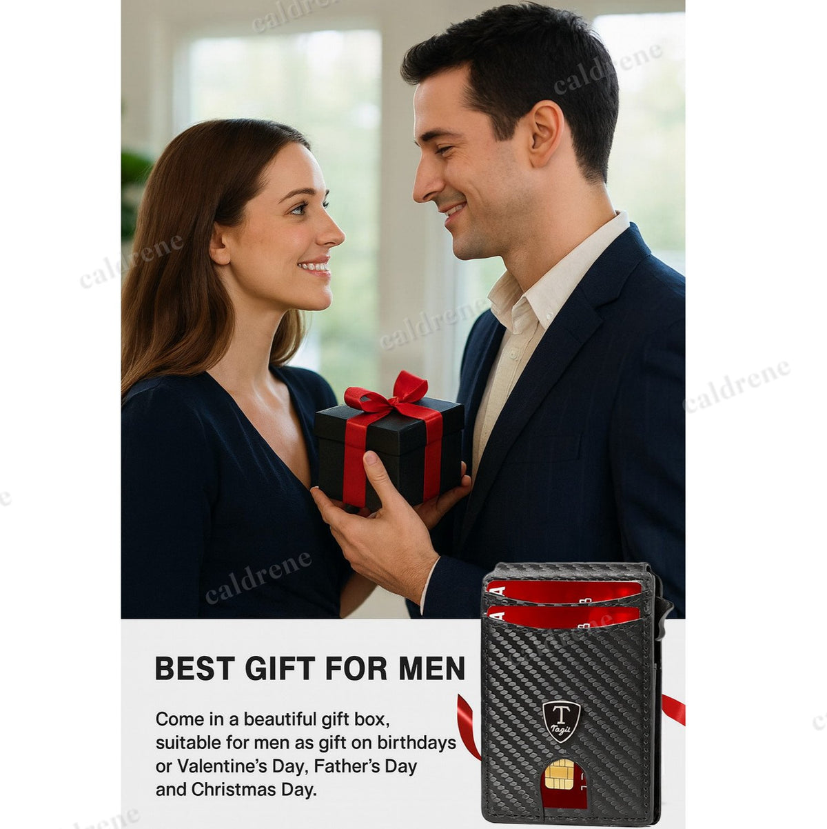 Carbon Fiber Pop-Up Wallet with RFID Blocking – view 9