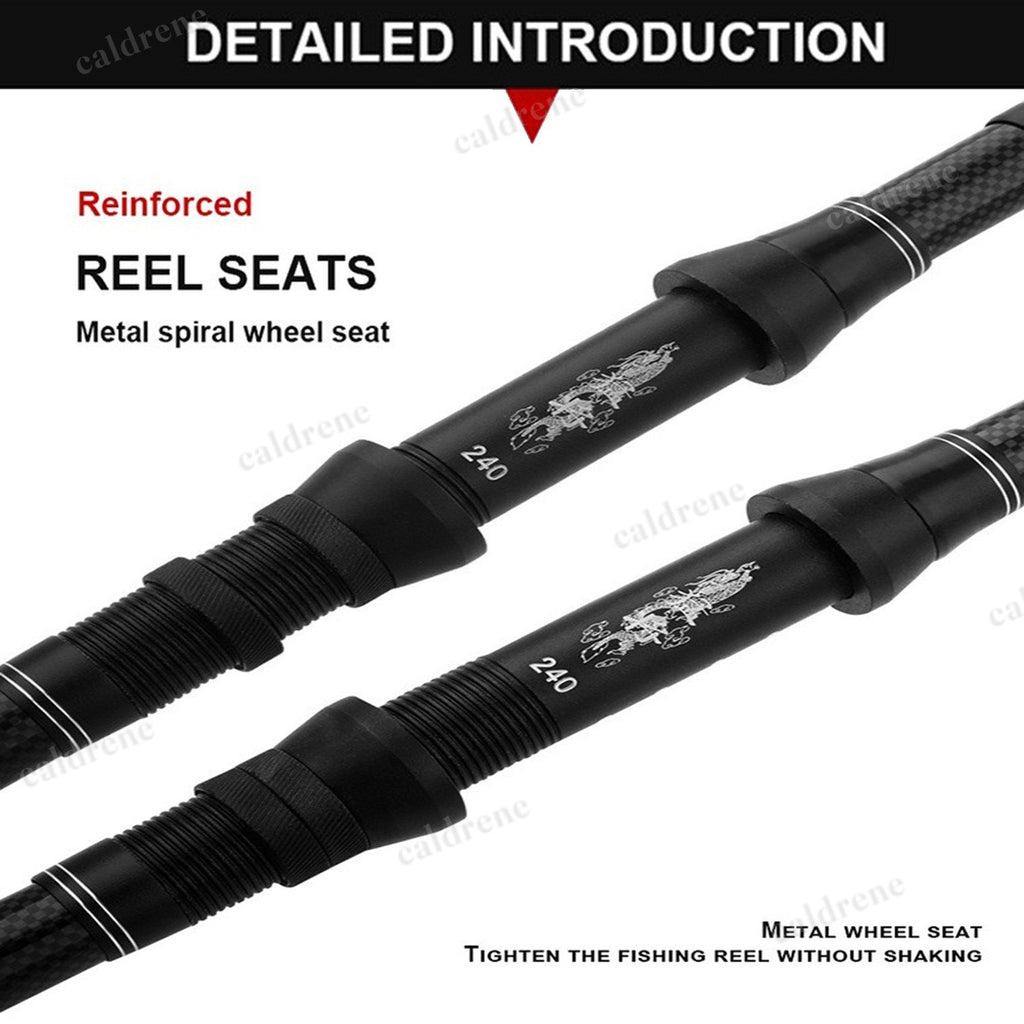 Carbon Fiber Telescopic Fishing Rod and Reel Combo – view 3