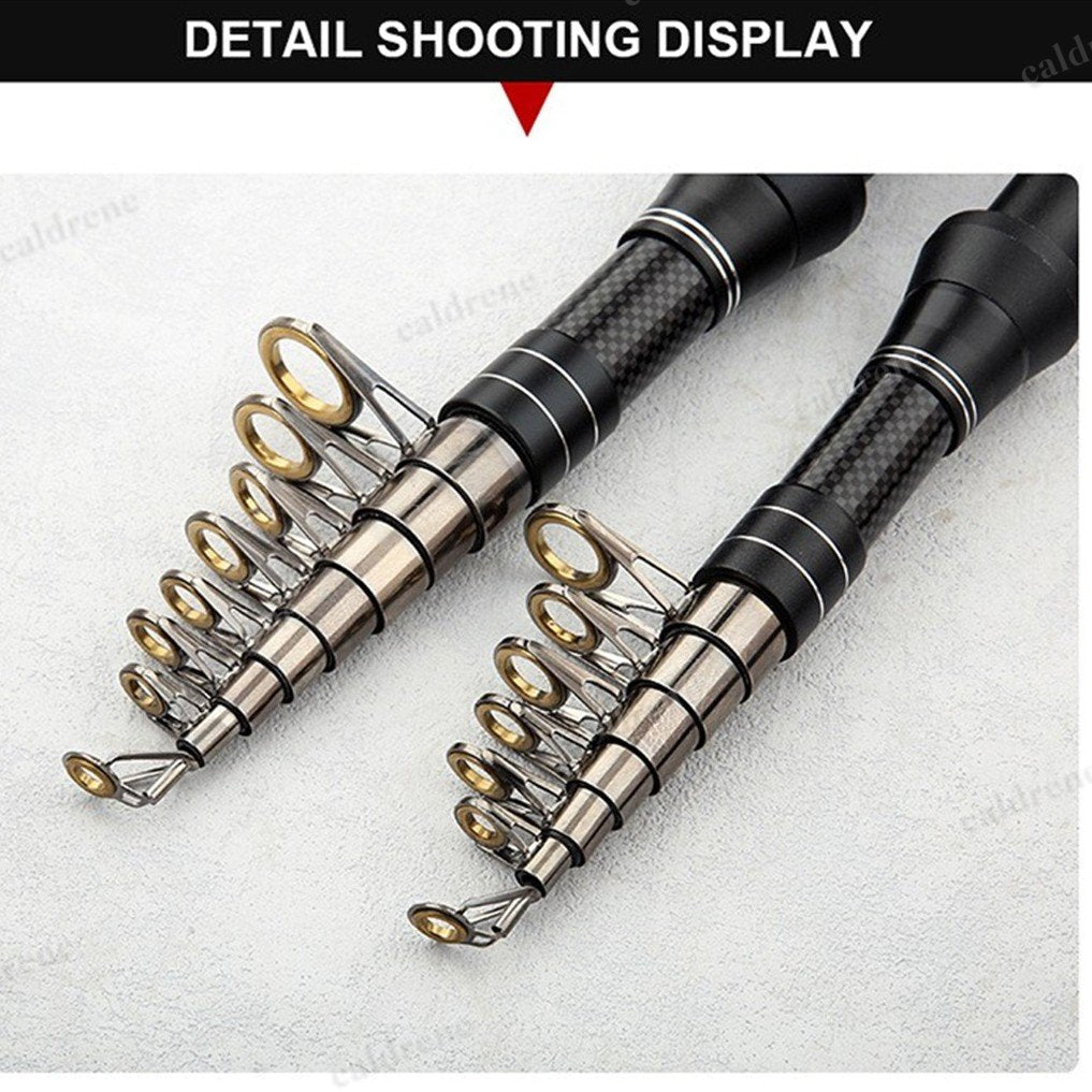 Carbon Fiber Telescopic Fishing Rod and Reel Combo – view 7