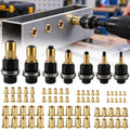Carbon Steel Rivet Nut Tool Set M3-M12, 77 Pieces