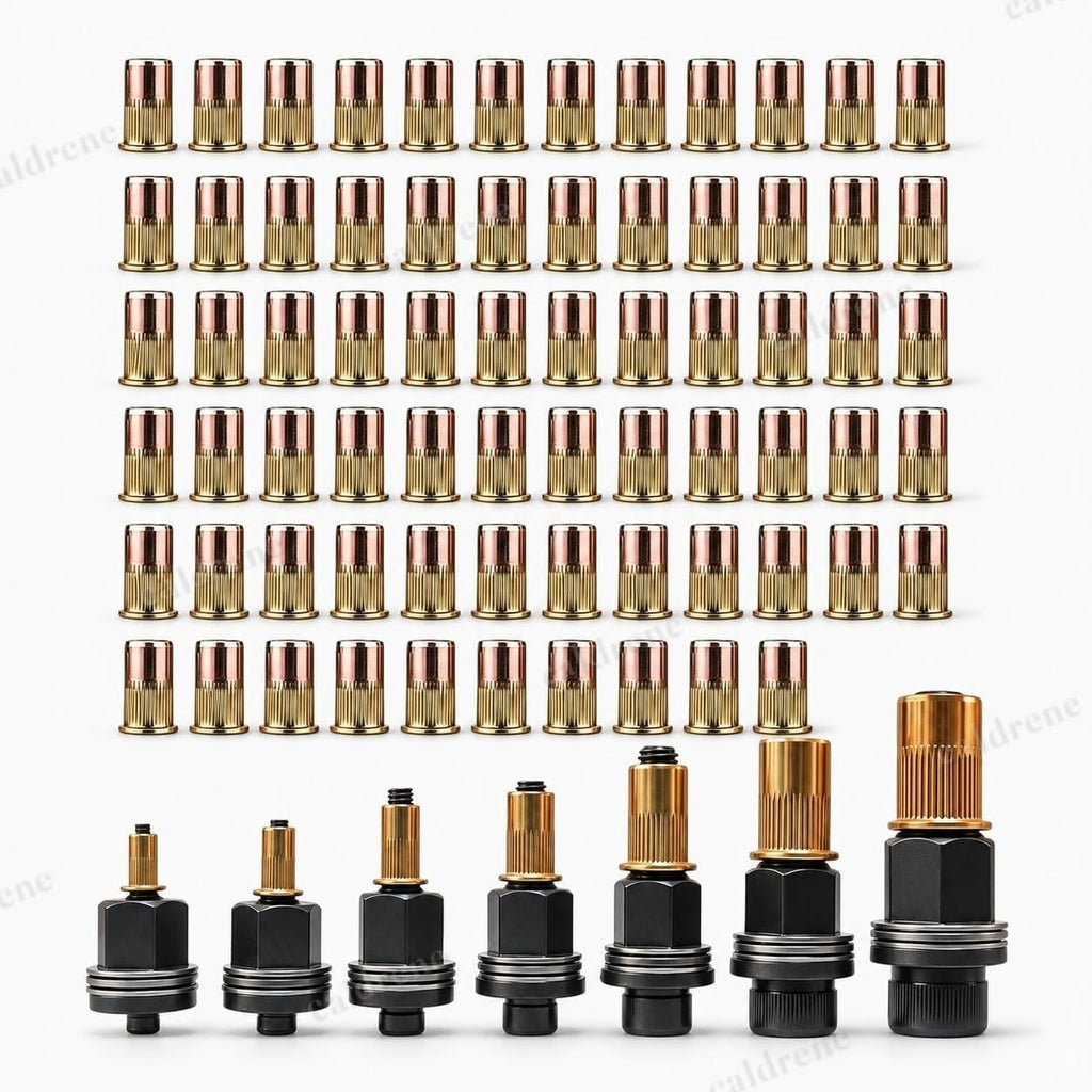Carbon Steel Rivet Nut Tool Set M3-M12, 77 Pieces – view 2