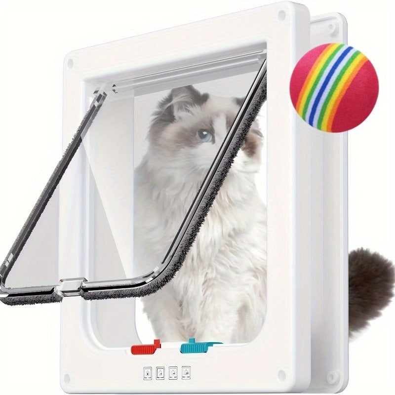 Cat and Dog Door with 4-Way Safety Lock – view 11