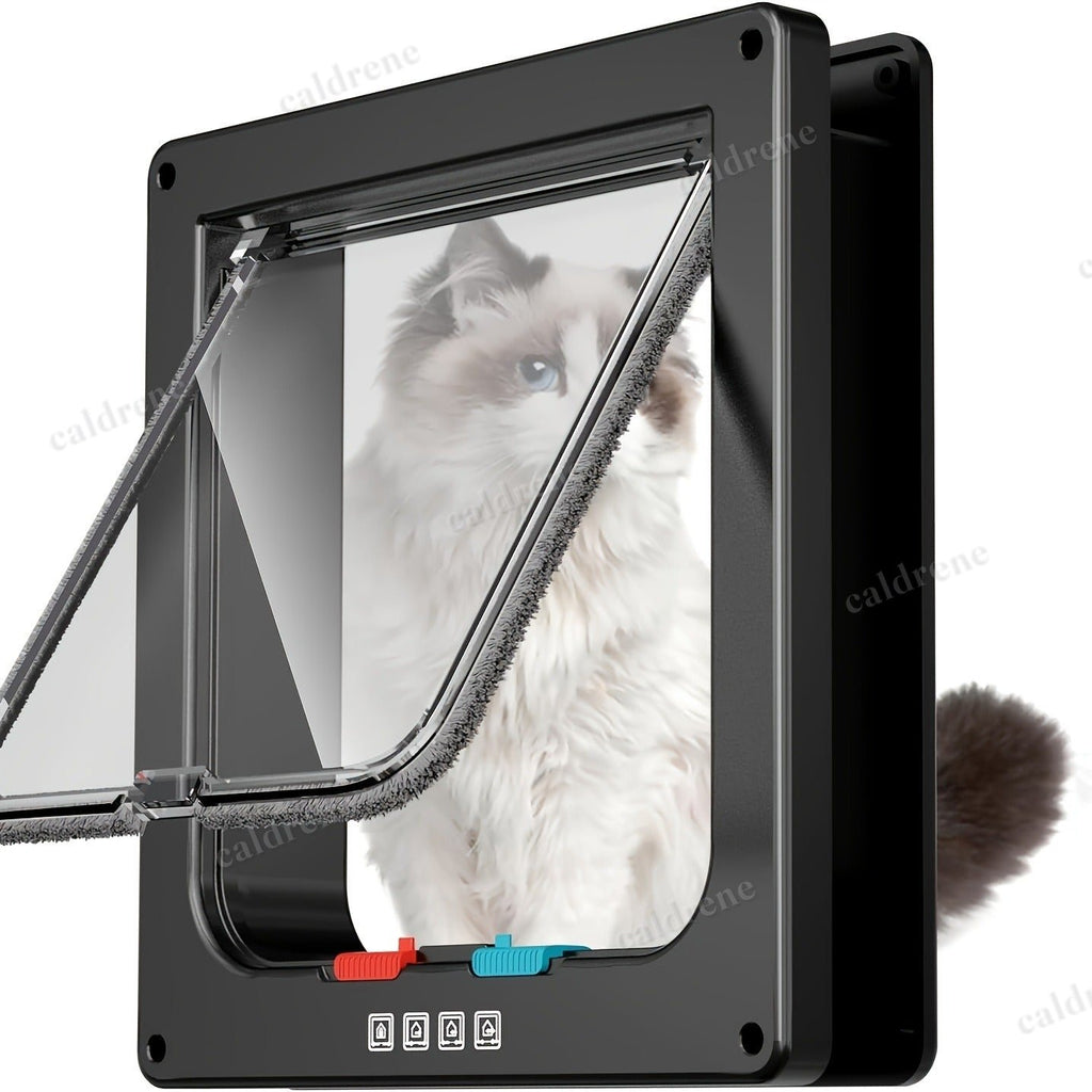 Cat and Dog Door with 4-Way Safety Lock – view 4
