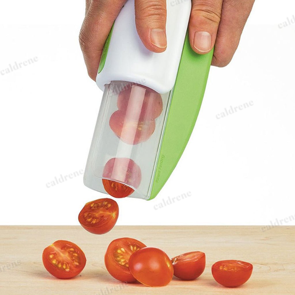 Cherry Tomato Fruit Slicer for Easy Fruit Cutting – view 2