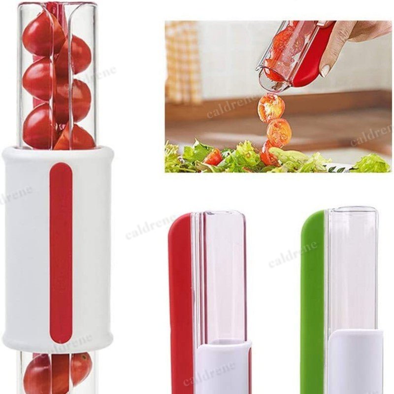 Cherry Tomato Fruit Slicer for Easy Fruit Cutting – view 3