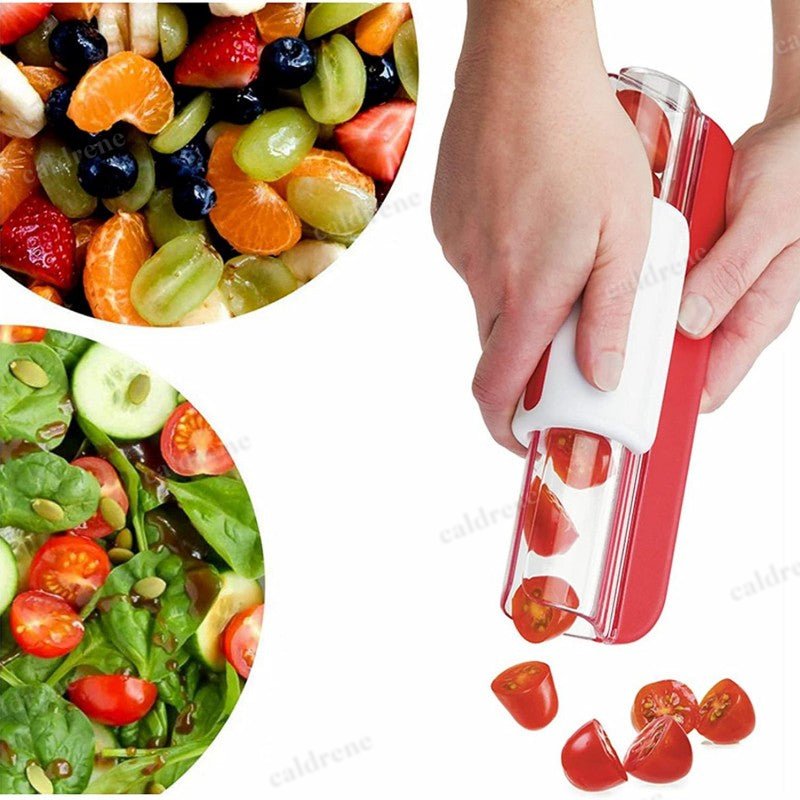 Cherry Tomato Fruit Slicer for Easy Fruit Cutting – view 6