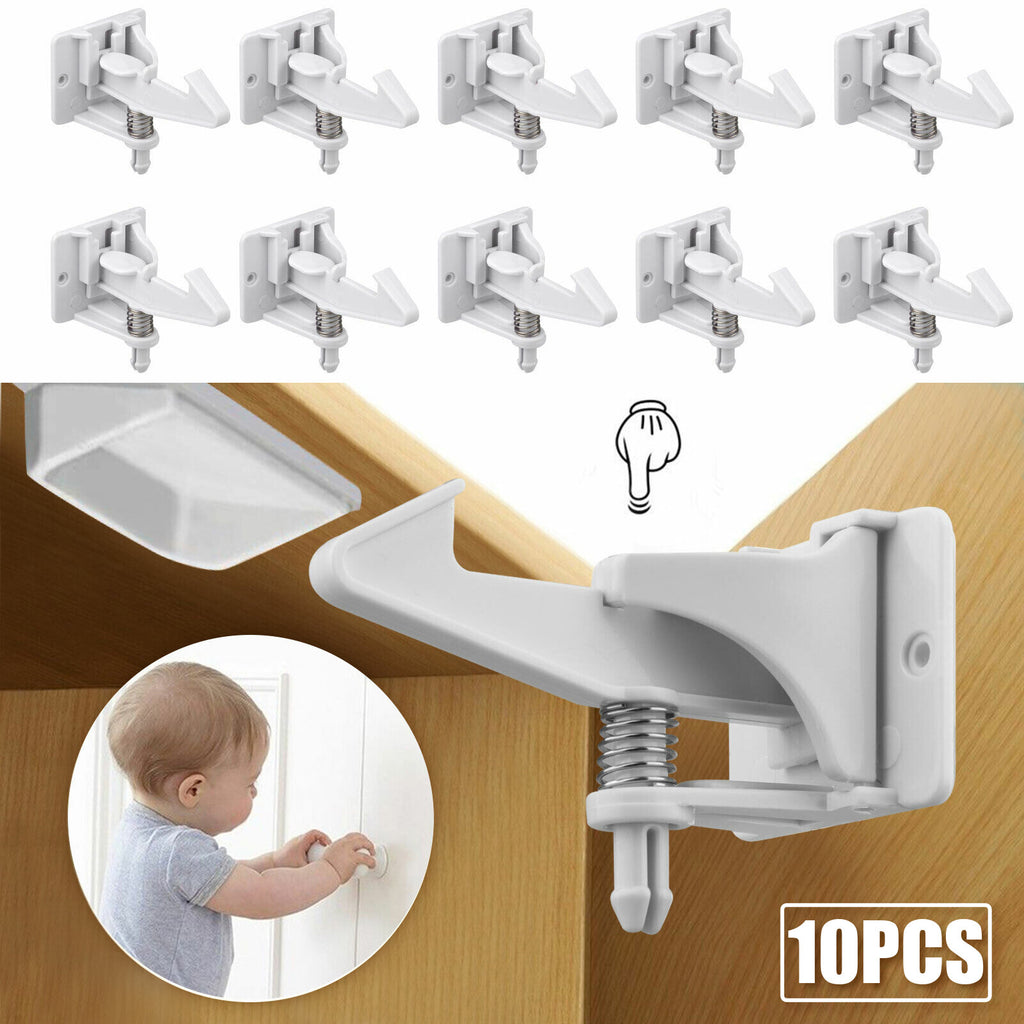 Child Safety Cabinet Locks, 10 Pack