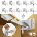 Child Safety Cabinet Locks, 10 Pack