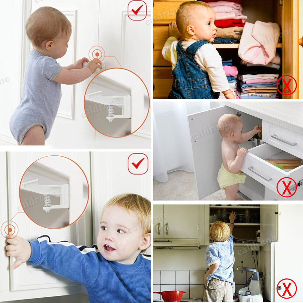 Child Safety Cabinet Locks, 10 Pack – view 5