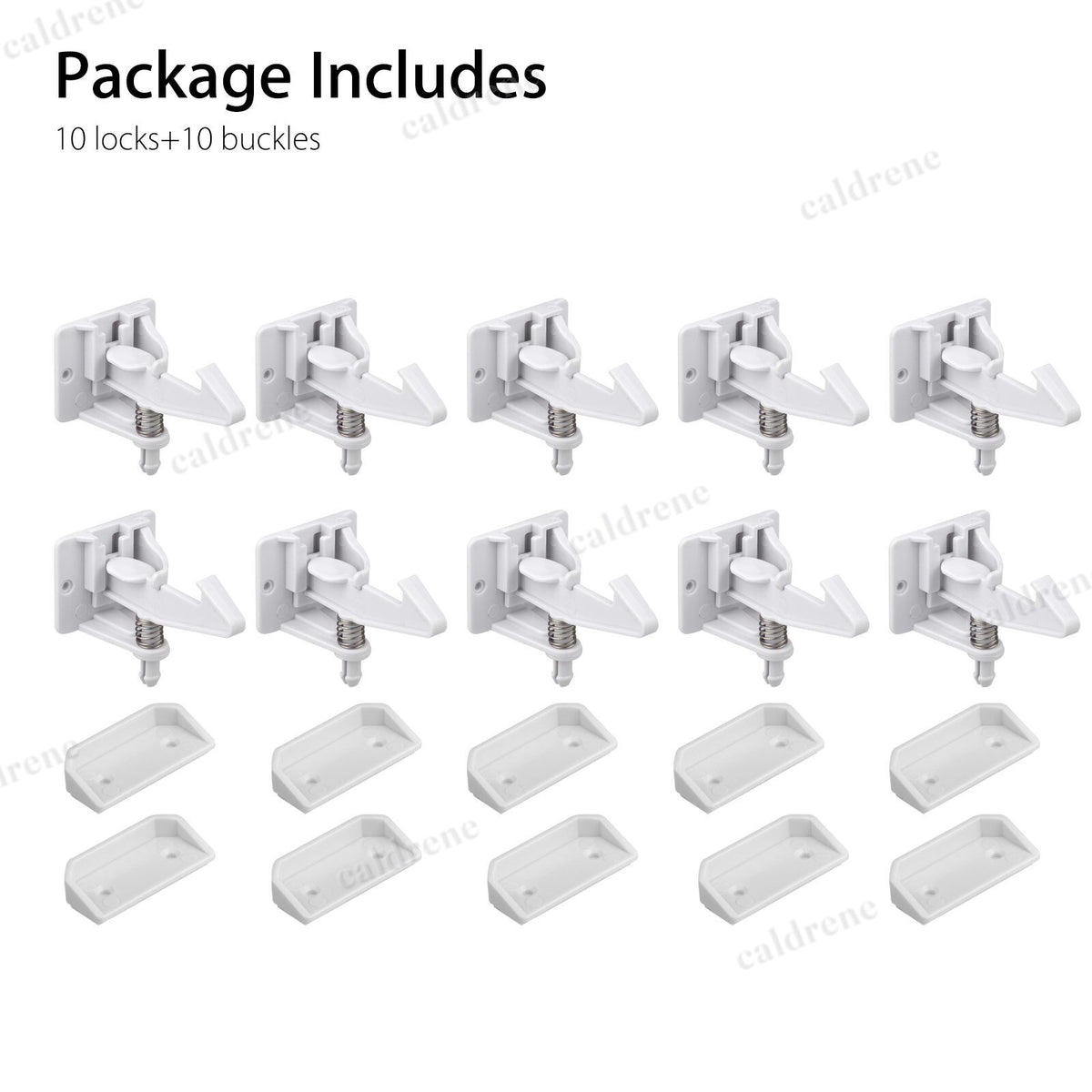 Child Safety Cabinet Locks, 10 Pack – view 7