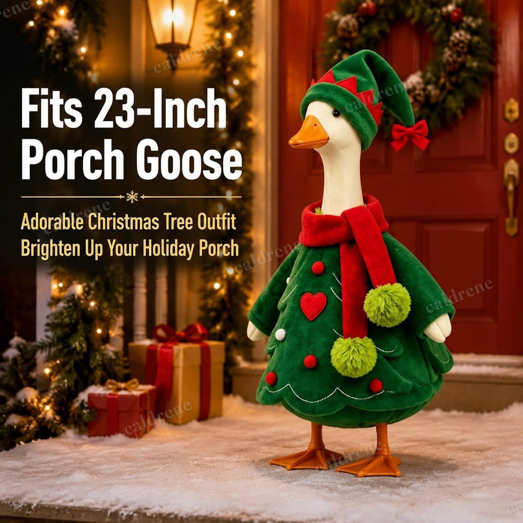Christmas Outfit for 23 Inch Porch Goose Statue – view 5