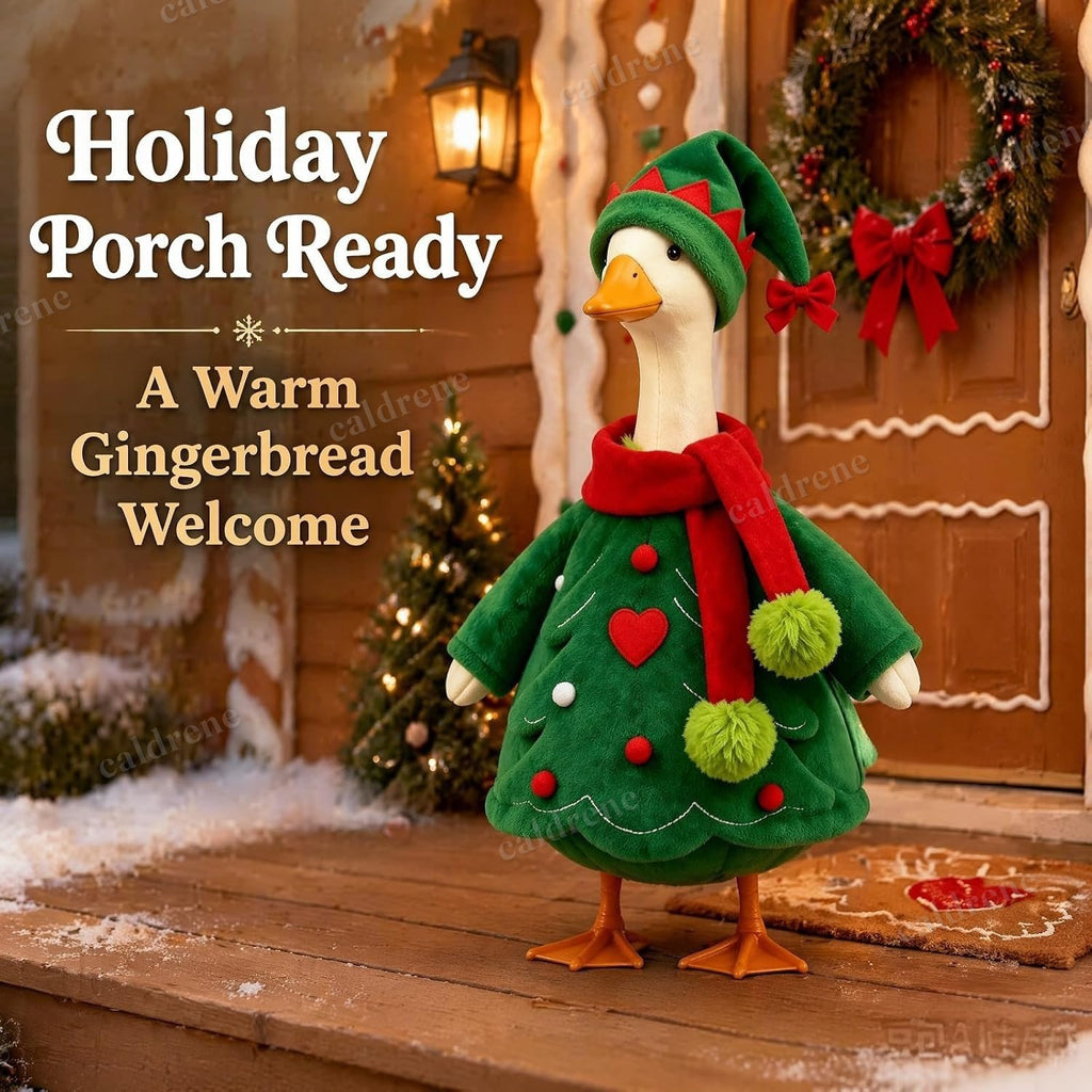 Christmas Outfit for 23 Inch Porch Goose Statue – view 6