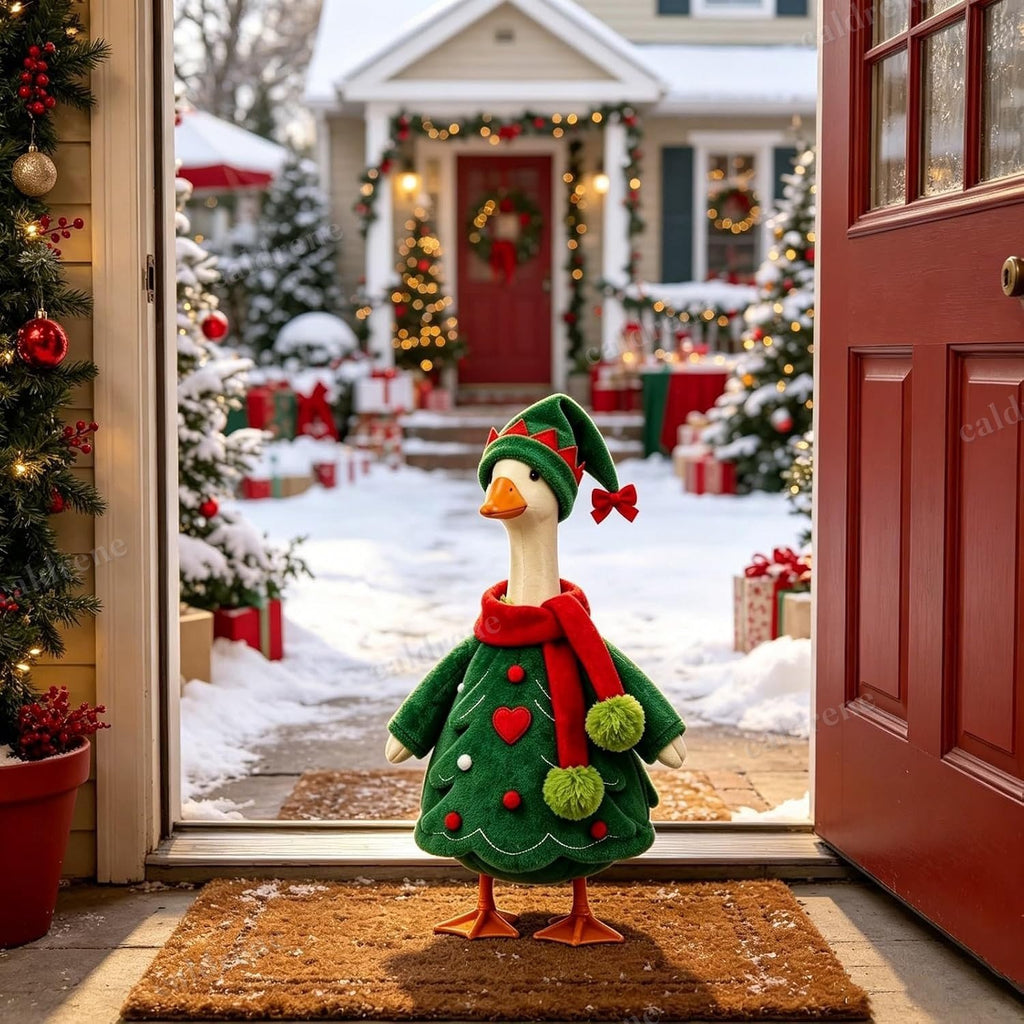 Christmas Outfit for 23 Inch Porch Goose Statue – view 9