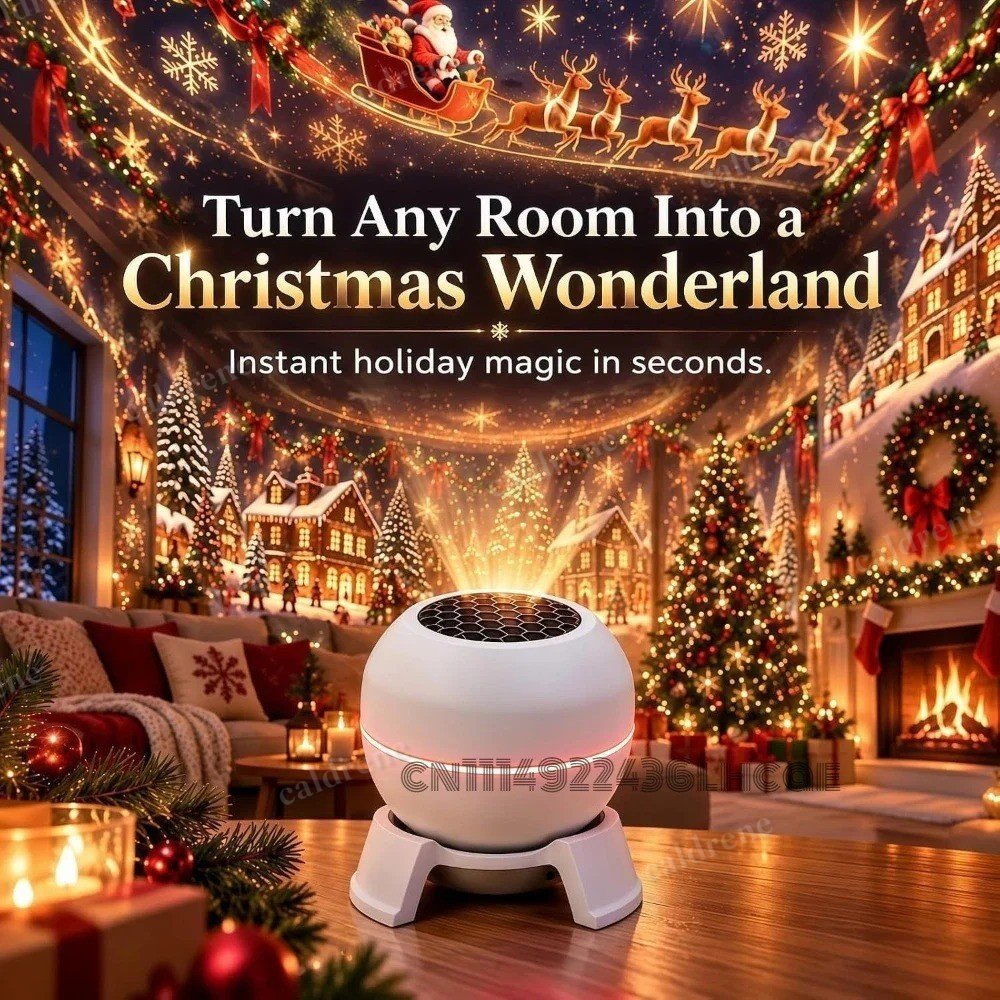 Christmas Projection Night Light, Indoor – view 6