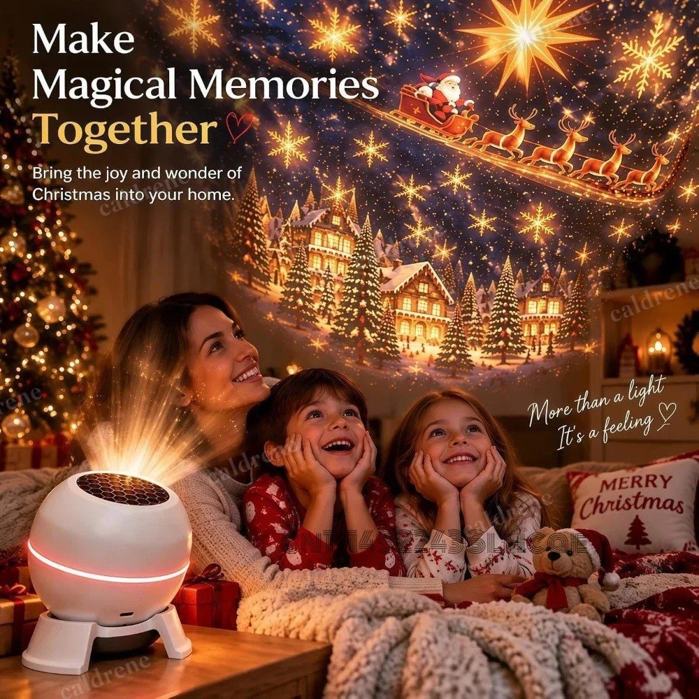 Christmas Projection Night Light, Indoor – view 7
