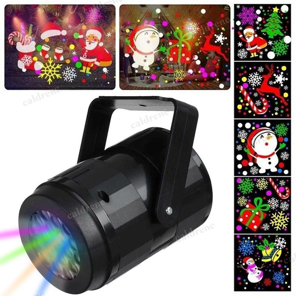 Christmas Projector Light with 16 Patterns, Indoor and Outdoor – view 3