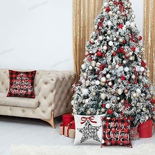 Christmas Throw Pillow Covers, Set of 4 – view 3