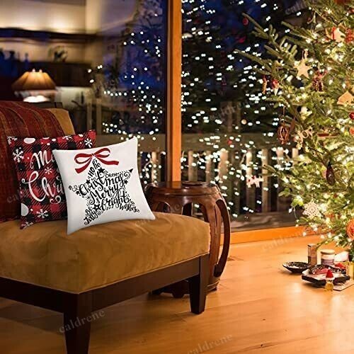 Christmas Throw Pillow Covers, Set of 4 – view 4