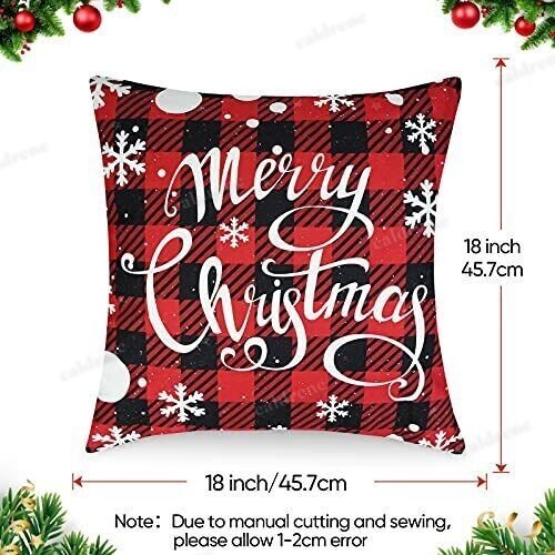 Christmas Throw Pillow Covers, Set of 4 – view 5