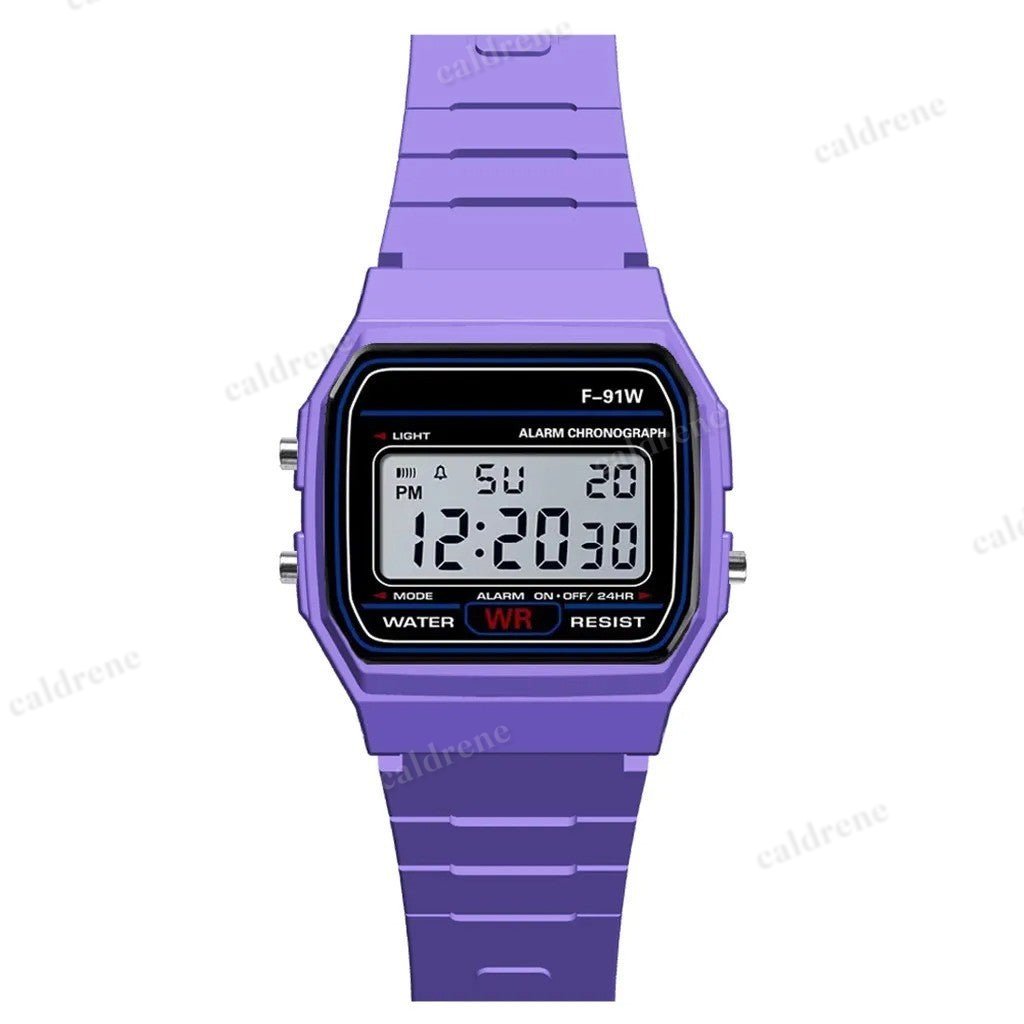 Classic Digital Watch F-91W - Unisex Retro Style – view 7