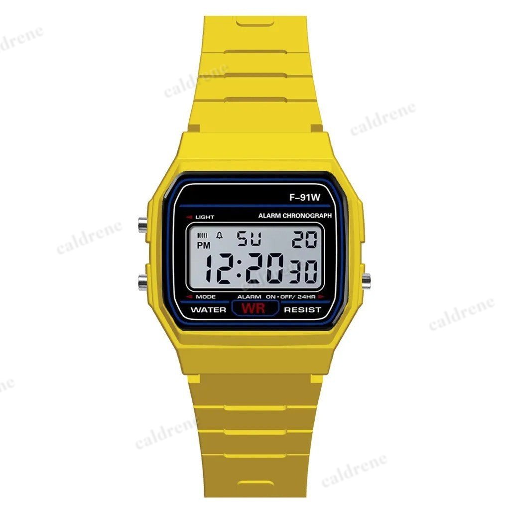 Classic Digital Watch F-91W - Unisex Retro Style – view 8